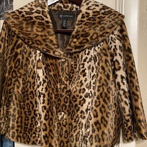 INC International Concepts Faux Fur Coat